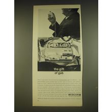 1963 Webcor Microcorder 300 Ad - The gift of gab