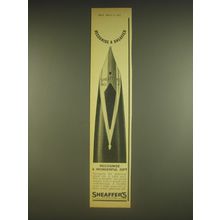 1963 Sheaffer's Pen Ad - Recognise a Sheaffer