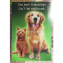 The Best Friendships Can't Be Explained - Friendship Greeting Card - 00779