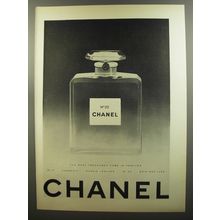 1953 Chanel No. 22 Perfume Ad - The most treasured name in perfume