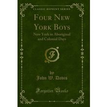 Four New York Boys: New York in Aboriginal and Colonial Days (Classic Reprint)