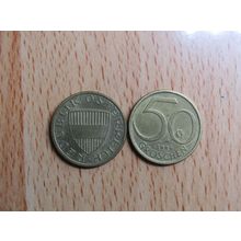 Austria 1984 50 Groschen Coin