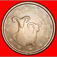 Ⰶ FINLAND (2008-2024): CYPRUS ★ 2 EURO CENTS 2009 MOUFLONS!★LOW START★NO RESERVE