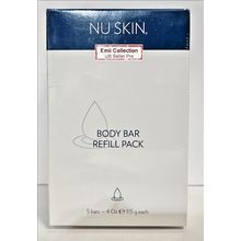 Nu Skin Nuskin Body Bar Refill Pack Soap Free 4 oz 115 g (5 Bars) Box Sealed