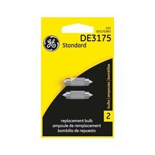Ge Miniature Lamps Bulb No. De3175 12 V 2 / Carded