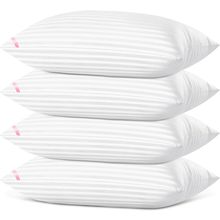 EIUE Bed Pillows for Sleeping 4 Pack，Pillows for Side and Back Sleepers,Super So