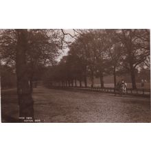 ED 395 LONDON -HYDE PARK - ROTTEN ROW. RP POSTCARD