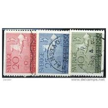 1956 Michel 413A/415A - fine used (o)