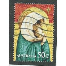 AUS 2008 50c 'CHRISTMAS' FINE USED (EBID34-725)