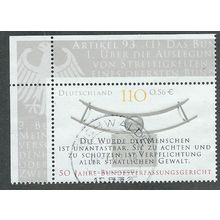 GER 2001 110pf '50TH ANN OF THE FEDERAL CONSTITUTIONAL ' FINE USED (EBID43-511)