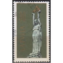 Latvija 1991 Michel 320 O Cote (2013) 0.70 € Monument de la Liberté Cachet rond