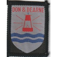 Scout Badge UK - Don & Dearne - Hessian Back (BY205)