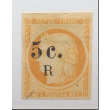 Reunion Stamp Scott #6, Used