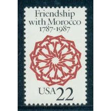 2349 22c Morocco Relations Fine MNH MA2106