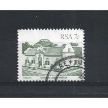 SouthAfrica.SG517 7c Drostdy,Graaff-Reinet (Dull Yellowish Green).F/Used.Sep25g