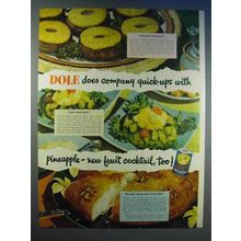 1950 Dole Pineapple Ad - Company Quick-ups