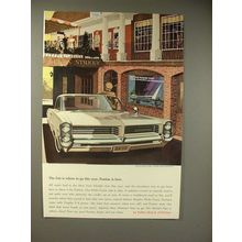 1964 Pontiac Bonneville Car Ad - Fair is Where to Go