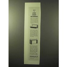 1964 Moseley Ad - 7000A X-Y, 7100A Strip Chart Recorders