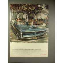 1964 Pontiac Bonneville Car Ad - Like The Way Built!