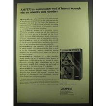 1974 Ampex PR-2200 Instrumentation Tape Recorder Ad