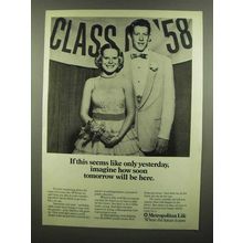 1974 Metropolitan Life Insurance Ad - Only Yesterday