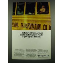 1974 Metropolitan Life Insurance Ad - The Future Always Arrives