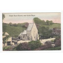 Combpyne Church near Lyme Regis Devon Postcard Publisher W E Darby