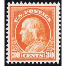 420, Mint FVF LH 30¢ Franklin - Stuart Katz