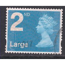 GB 2014 QE2 2nd Large Blue Security Machin SG U3000 ( A163 )