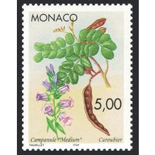 Monaco Giant Bellflower and Carob Pods Tree 1996 MNH SG#2301 MI#2332