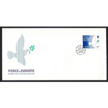 Guernsey Birds 40th Anniversary of Peace in Europe FDC 1985 SG#337