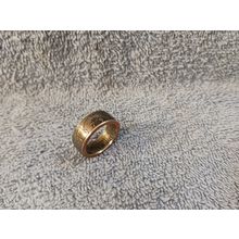 1979 Kennedy Half Dollars size 9 coin ring handmade mixed metals (A)