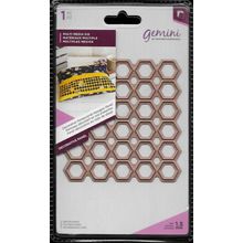 Crafter's Companion. Gemini. Decorative Honeycomb Hexagon Panel Die. Die Cutting