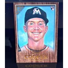 GARRET COOPER 2018 TOPPS GALLERY WOOD BASEBALL CARD #21