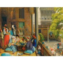 Lewis_midday-meal Art Gallery Poster Canvas Print Wall Decoration A0 A1 A2 A3 A4