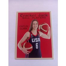 Caitlin Clark Cracker Jack Card #68 Team USA Rookie Card RC * Fever