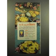 1947 Dole Pineapple Ad - Take Life Easy