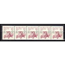 2125a 5.5c Star Route Truck Fine MNH Dry Gum PNC 1/5 X0504