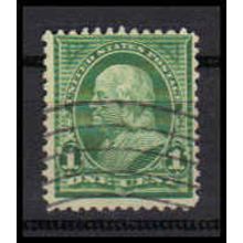 Used 279 1c Benjamin Franklin Average Plus RA1467