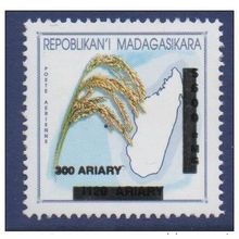 Madagascar 2008 Mi. 2653 Riz Bleu overprinted surchargé Overprint MNH **