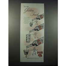 1947 Don Q Rum Ad - It's the Golden Touch