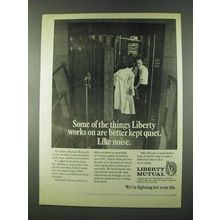 1973 Liberty Mutual Insurance Ad - Better Kept Quiet