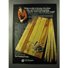1973 U.S. Plywood Ad - Talk to the Guys