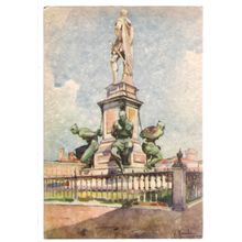 LIVORNO, ITALY unused vintage postcard =