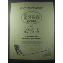 1954 Esso Extra Petrol Advertisement - You can't beat