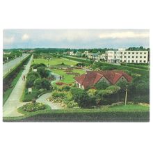 MARINE GARDENS, BOGNOR REGIS, SUSSEX unused postcard by D V Bennett Ltd =