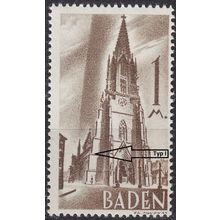 GERMANY Alliiert Franz. Zone [Baden] MiNr 0013 yv I ( **/mnh )