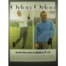 1965 Du Pont Orlon Ad - Arnold Palmer plays in Orlon by Pringle