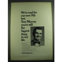 1971 Air India Advertisement - We're mad for our new 747s
