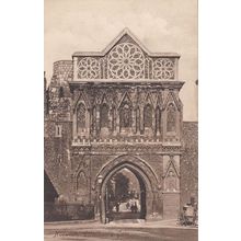 Ethelberts Gate Norwich Antique Postcard